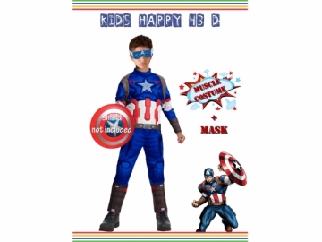 kostum superhero captain america
